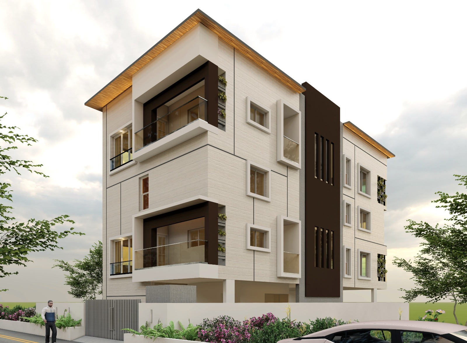 DEEPAK RESIDENCE – VALASARAVAKKAM - Individual House - Final View 1